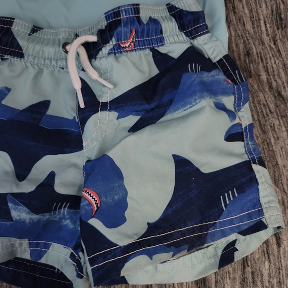 Carter's Shark Surf Rashguard Set - Picture 2 of 5